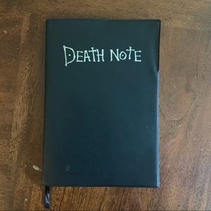 Death Note Faux Leather Notebook with Rules